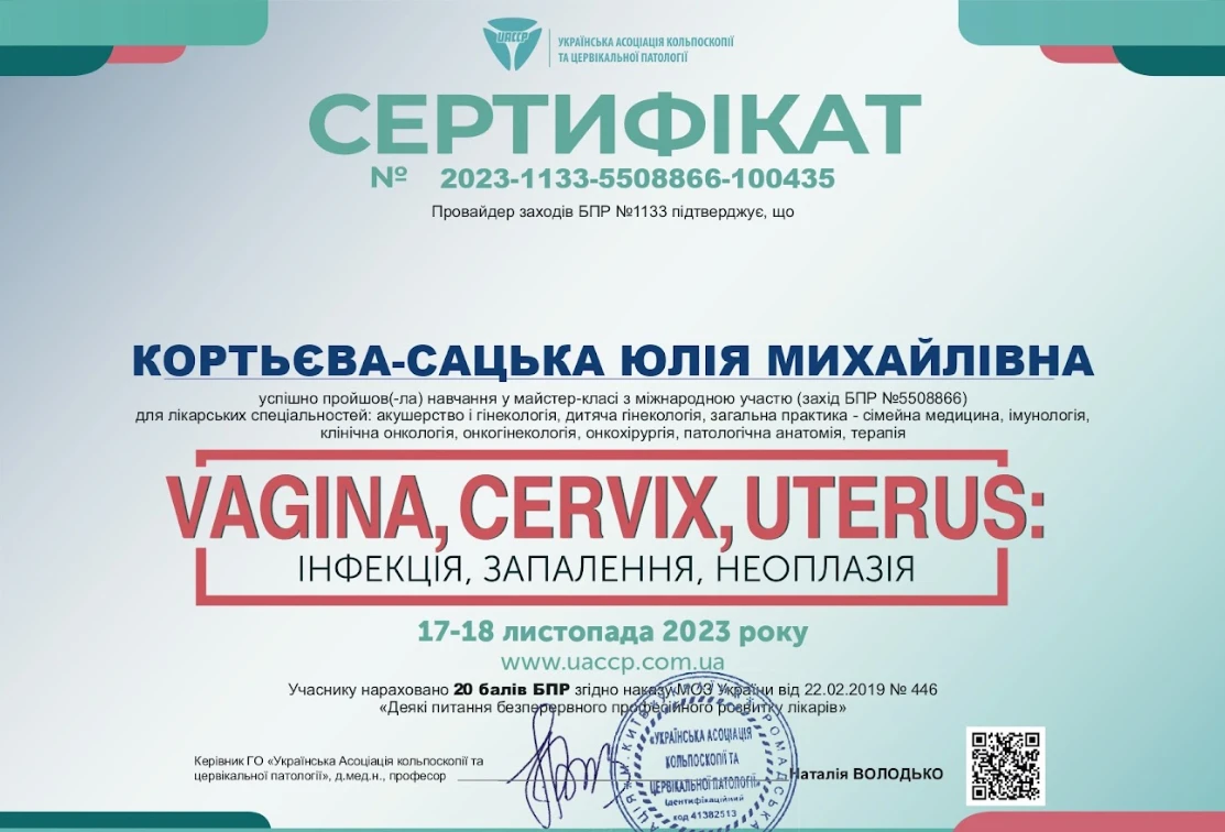 Кортьева-Сацкая Юлия Михайловна