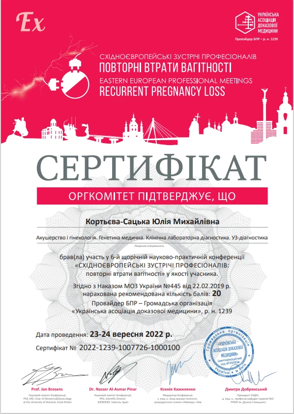 Кортьева-Сацкая Юлия Михайловна