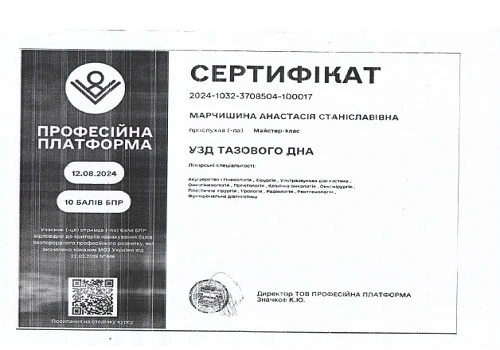 Марчишина Анастасия Станиславовна