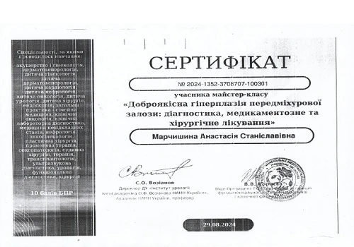Марчишина Анастасия Станиславовна